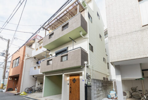 大阪市福島区　木・RC造４階建